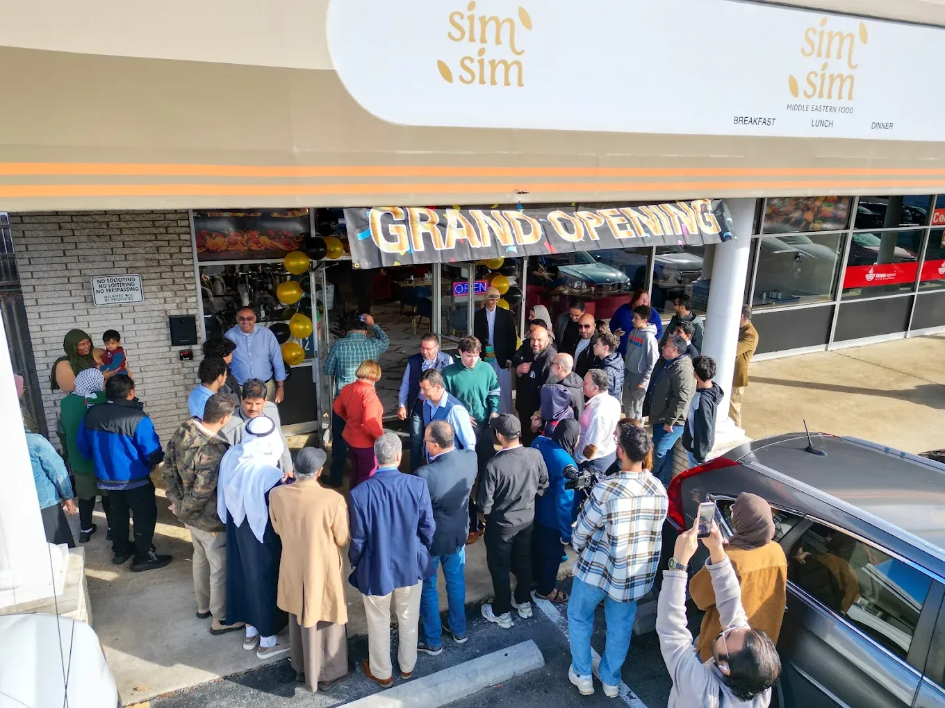 SimSim Restaurant grand opening, a Fairfax community gathering